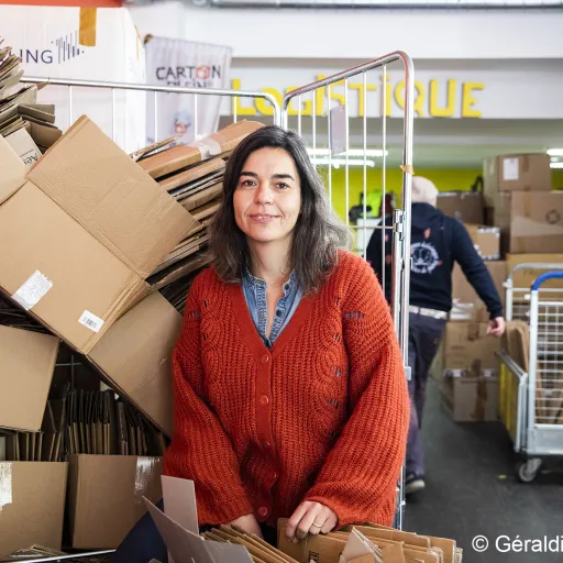 Interview de Odile Rouset de Carton Plein : Réemploi solidaire et logistique à vélo : le modèle innovant de Carton Plein